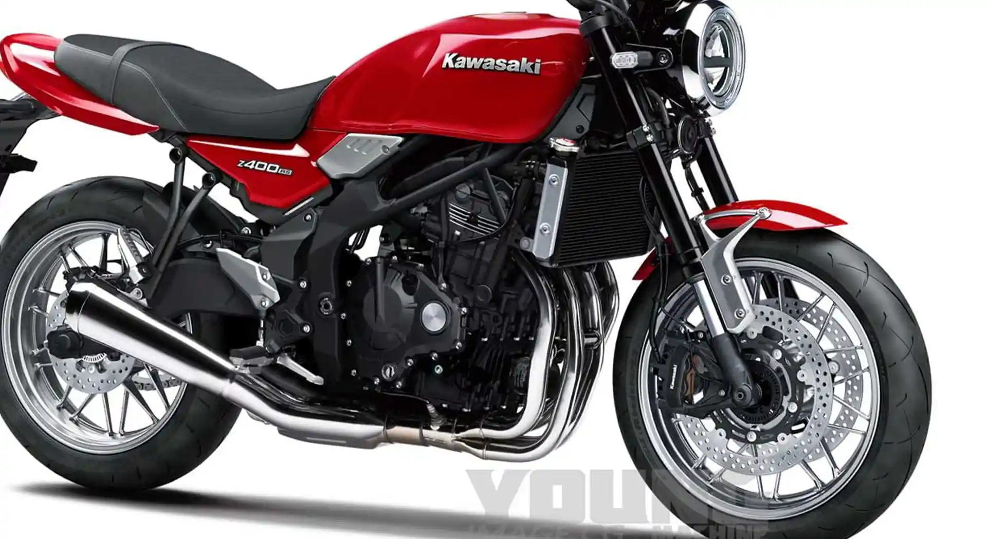 Kawasaki Akan Menghadirkan Motor Bergaya Retro, Pakai Mesin Ninja ZX-4R?