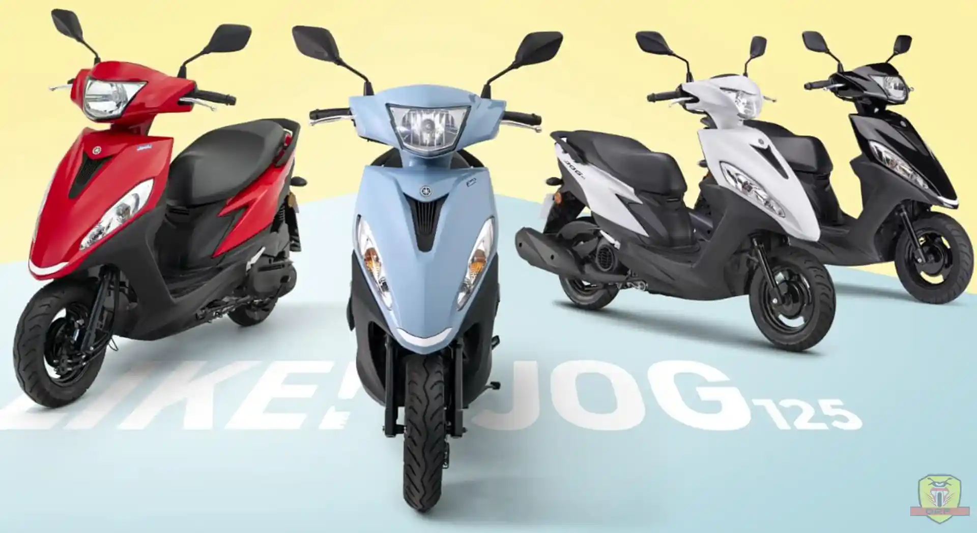 A Small Scooter Yamaha Jog 125 Model 2024 Officially Launched!